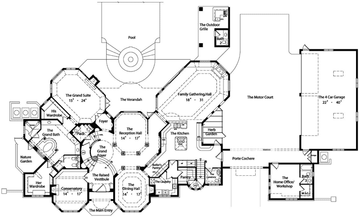 Main Floor Plan: 96-145