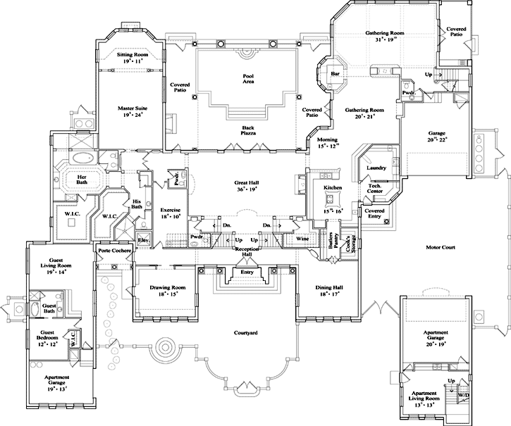 Main Floor Plan: 96-146