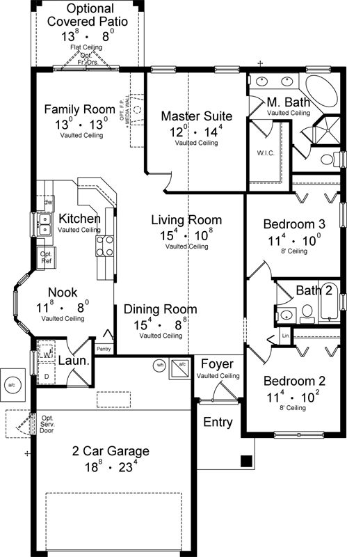 Main Floor Plan: 96-149