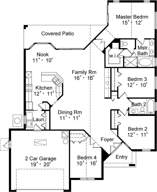 Main Floor Plan: 96-162