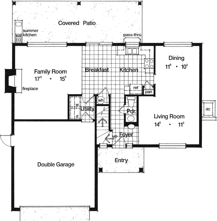 Main Floor Plan: 96-168