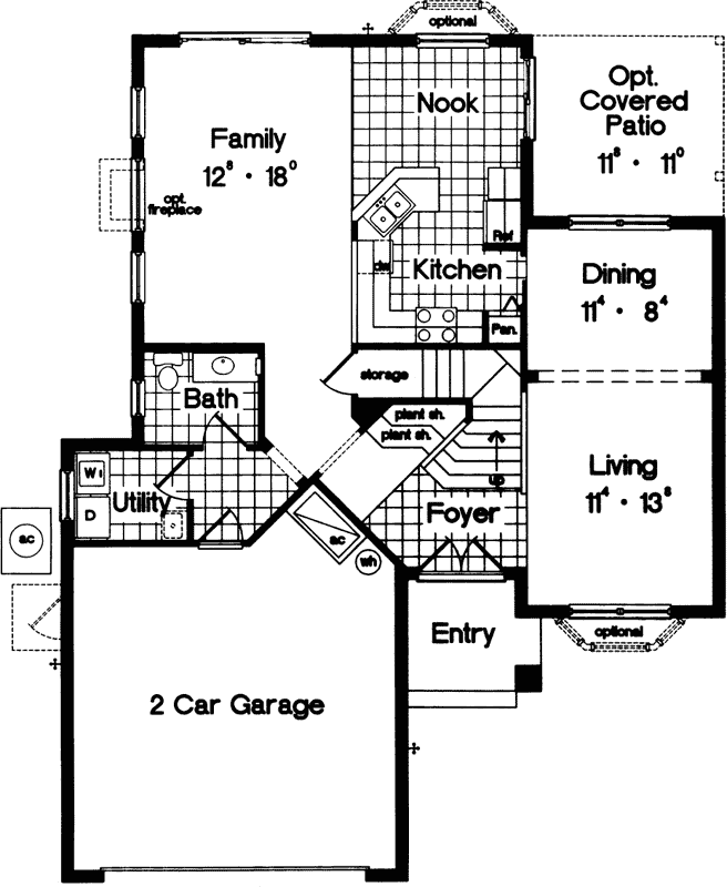 Main Floor Plan: 96-173