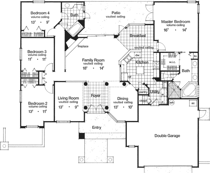 Main Floor Plan: 96-175