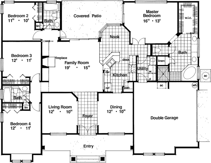 Main Floor Plan: 96-181