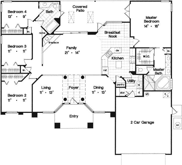Main Floor Plan: 96-183
