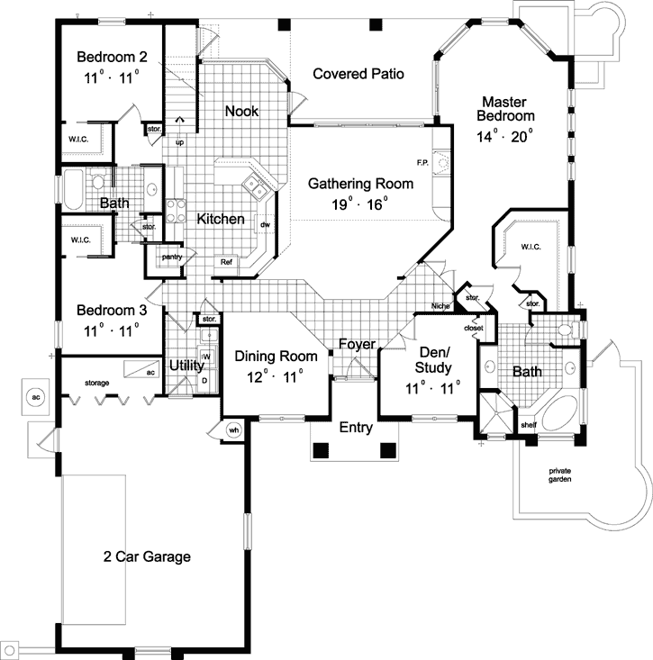 Main Floor Plan: 96-193