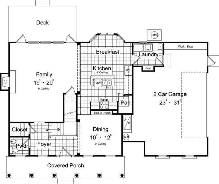 Main Floor Plan: 96-196