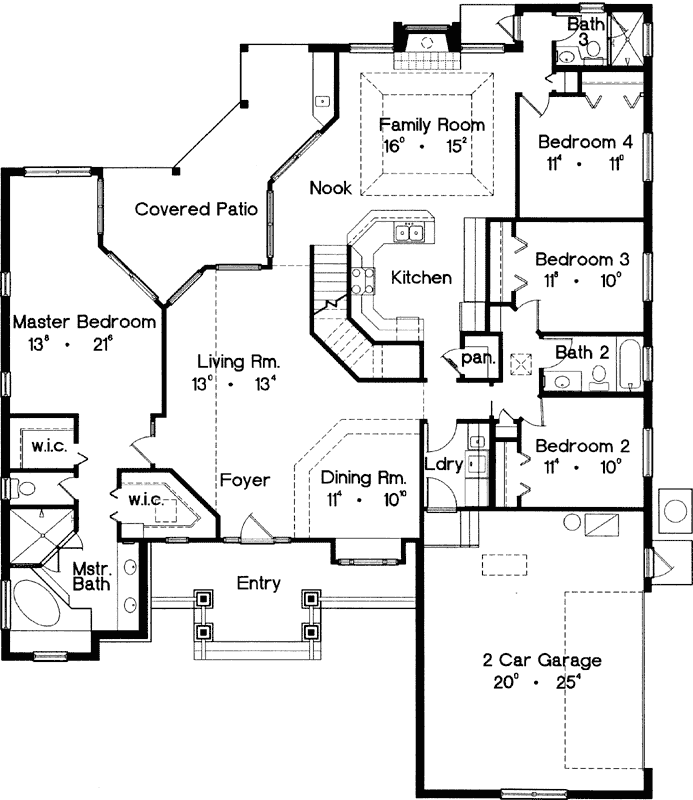 Main Floor Plan: 96-209