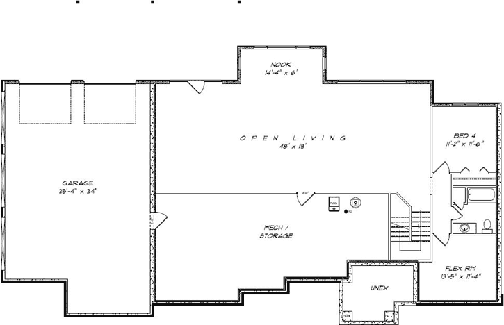 Lower Floor Plan:97-112