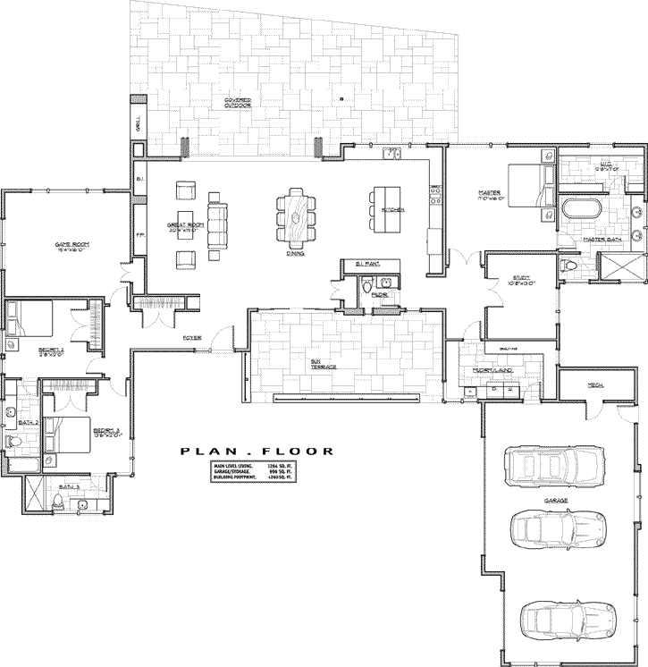 Main Floor Plan: 98-112