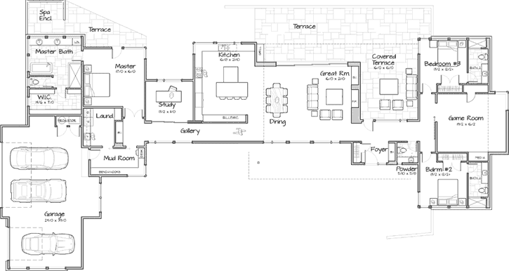 Main Floor Plan: 98-121