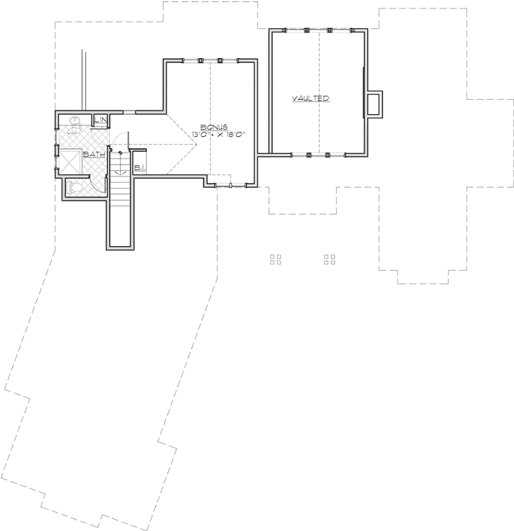 Upper/Second Floor Plan: 98-126