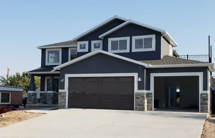 Craftsman house plans 99-120 - front exterior, 2,313 sq ft, 4 bed, 3 bath house plans | Monster House Plans