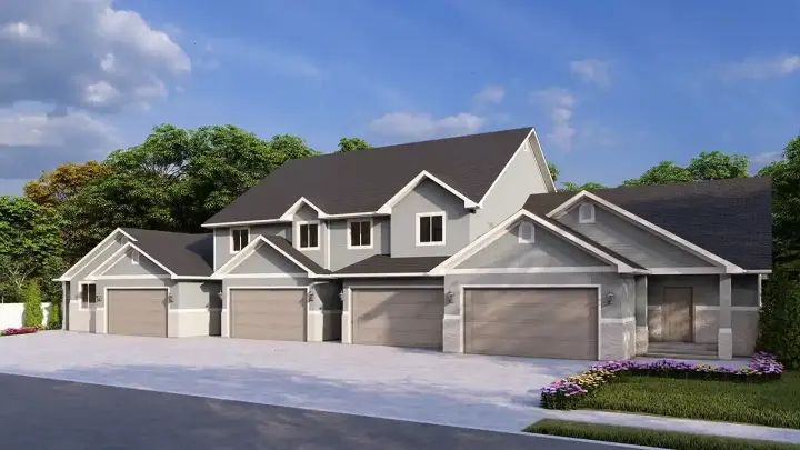 Traditional house plans 99-211 - front exterior, 5,469 sq ft, 10 bed, 7 bath house plans | Monster House Plans