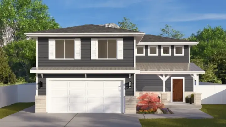 Traditional house plans 99-251 - front exterior, 2,228 sq ft, 3 bed, 2 bath house plans | Monster House Plans
