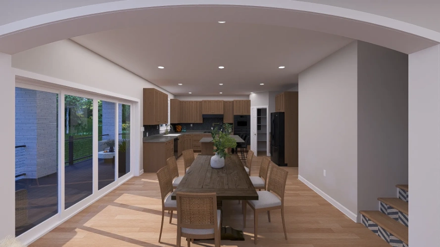 European house plans 99-282 - rendering 15, 3,163 sq ft, 5 bed, 3 bath house plans | Monster House Plans
