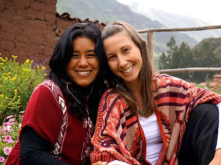 highly trained experienced ayahuasca facilitators in sacred valley, cusco, peru after women's ayahuasca retreat with shipibo grandmother master healers from the amazon jungle.