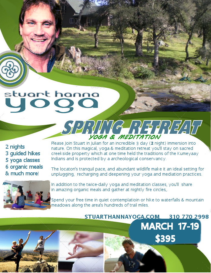 into the sacred spring
