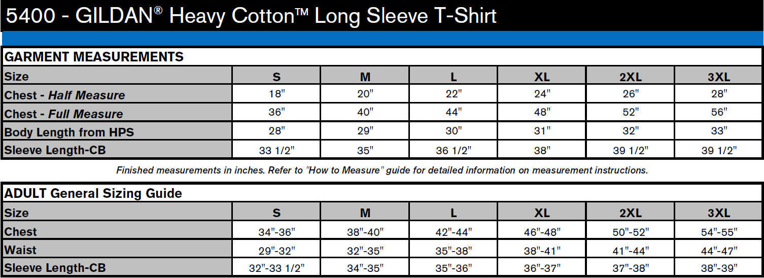 Custom Gildan Heavy Cotton Long Sleeve T Shirt Coastal Reign