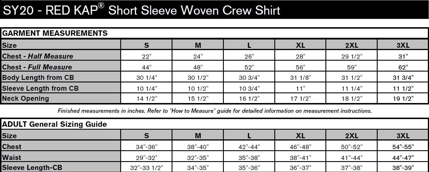 Custom RED KAP SHORT SLEEVE WOVEN CREW SHIRT Coastal Reign