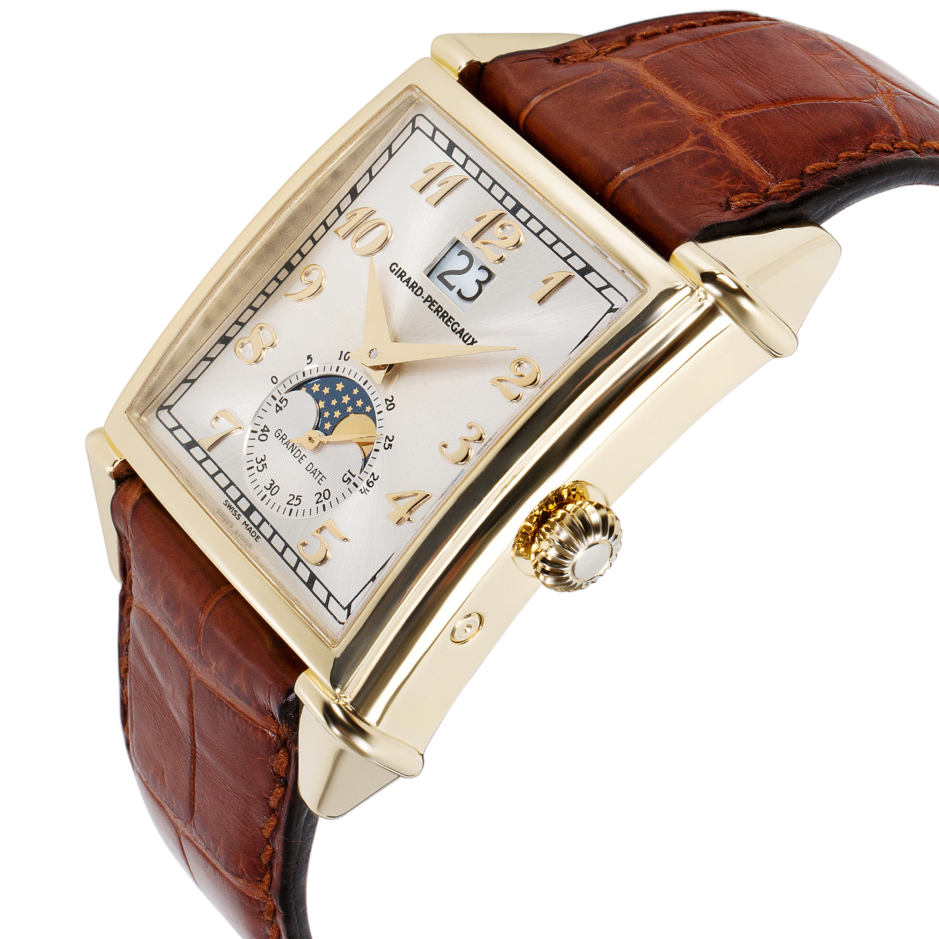GIRARD PERREGAUX VINTAGE 1945 2580 Men's Watch in 18K Yellow Gold