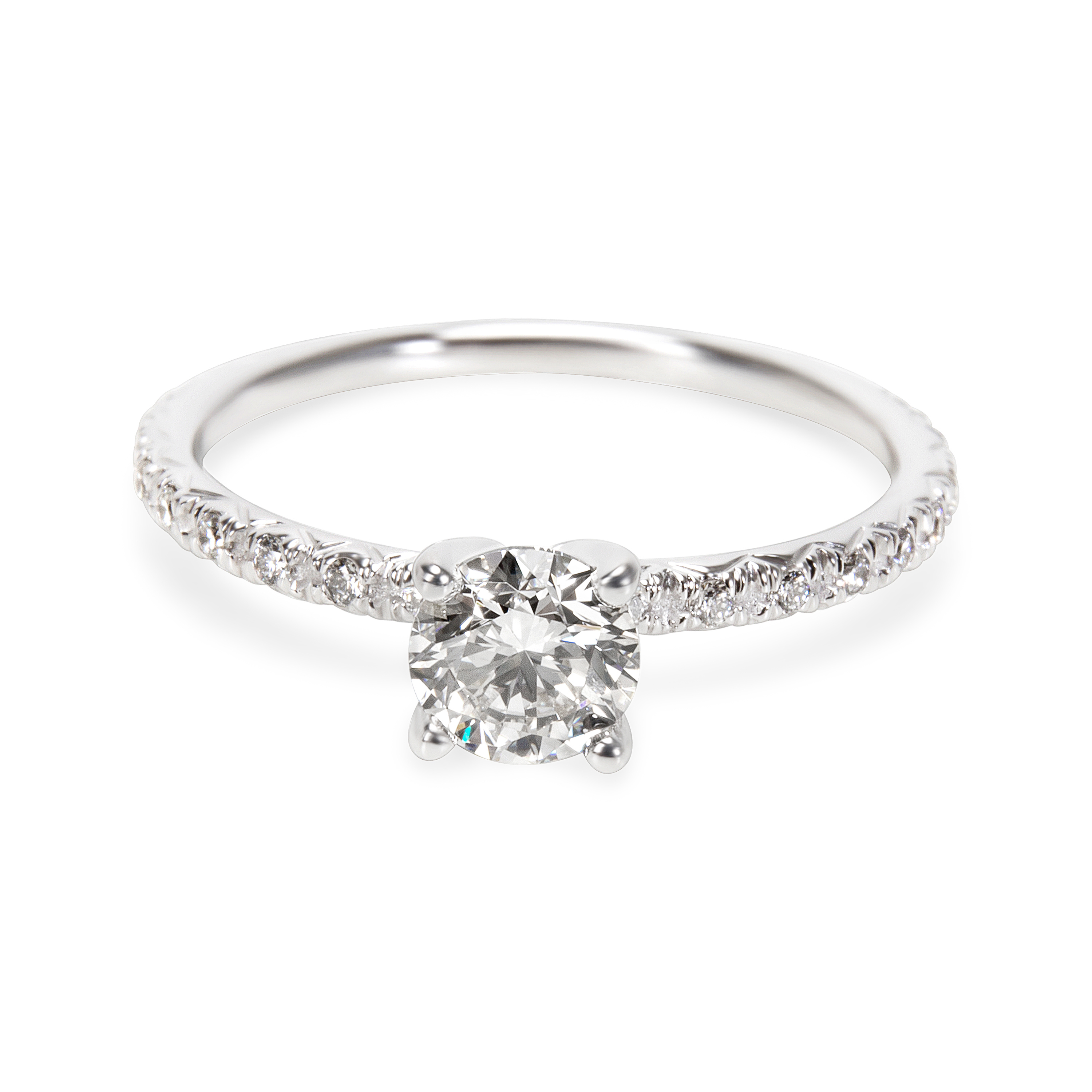 GIA Certified James Allen Diamond Engagement Ring in 14KT White Gold 0.