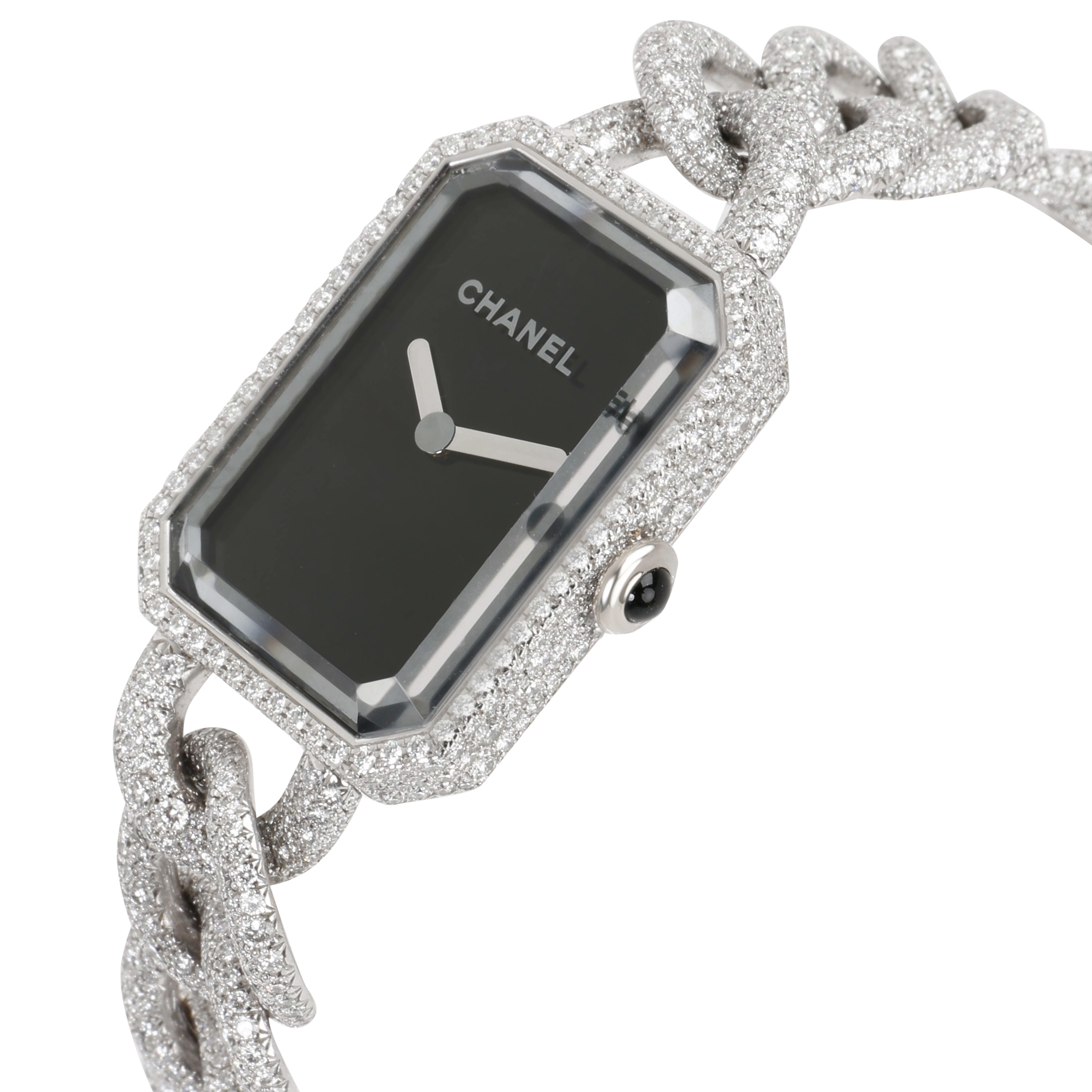 Chanel Premiere H3260 Women's Diamond Watch in 18kt White Gold eBay