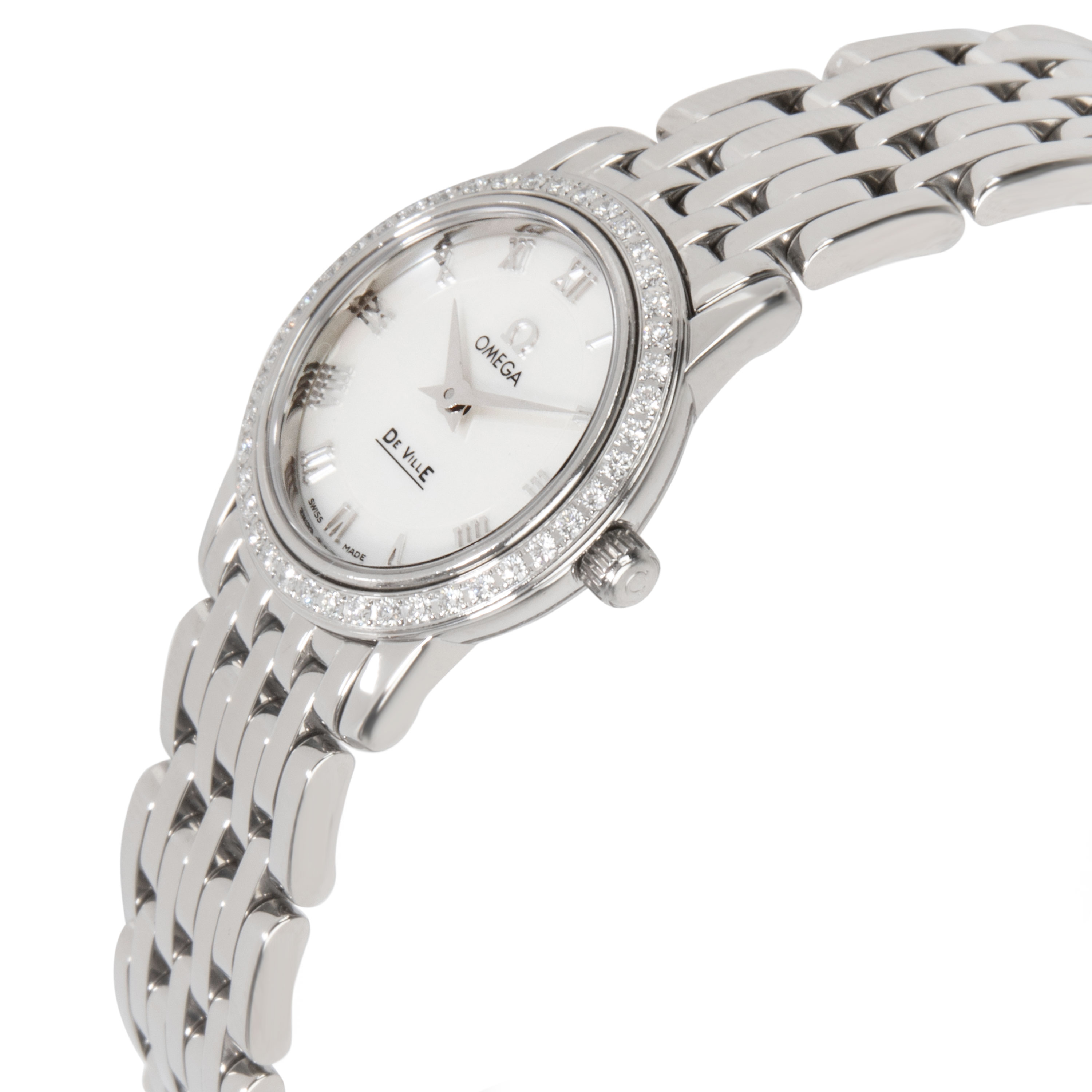 Omega DeVille Prestige 4575.71.00 Women's Watch in Stainless Steel eBay