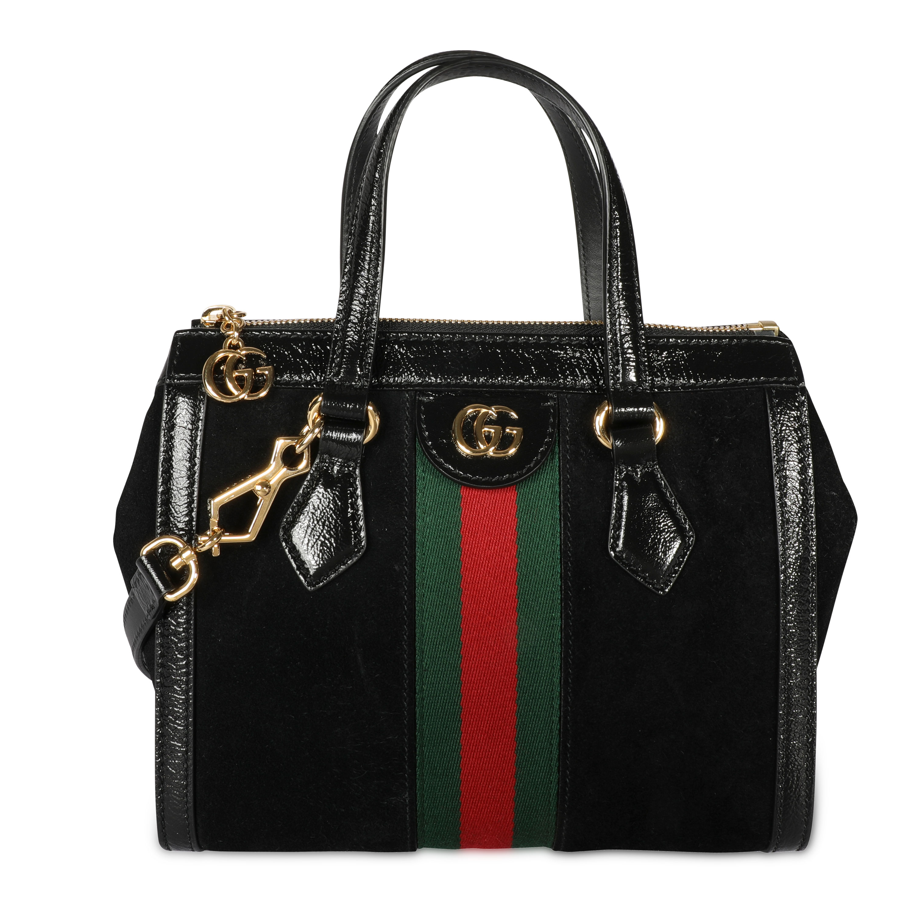 gucci ophidia black leather
