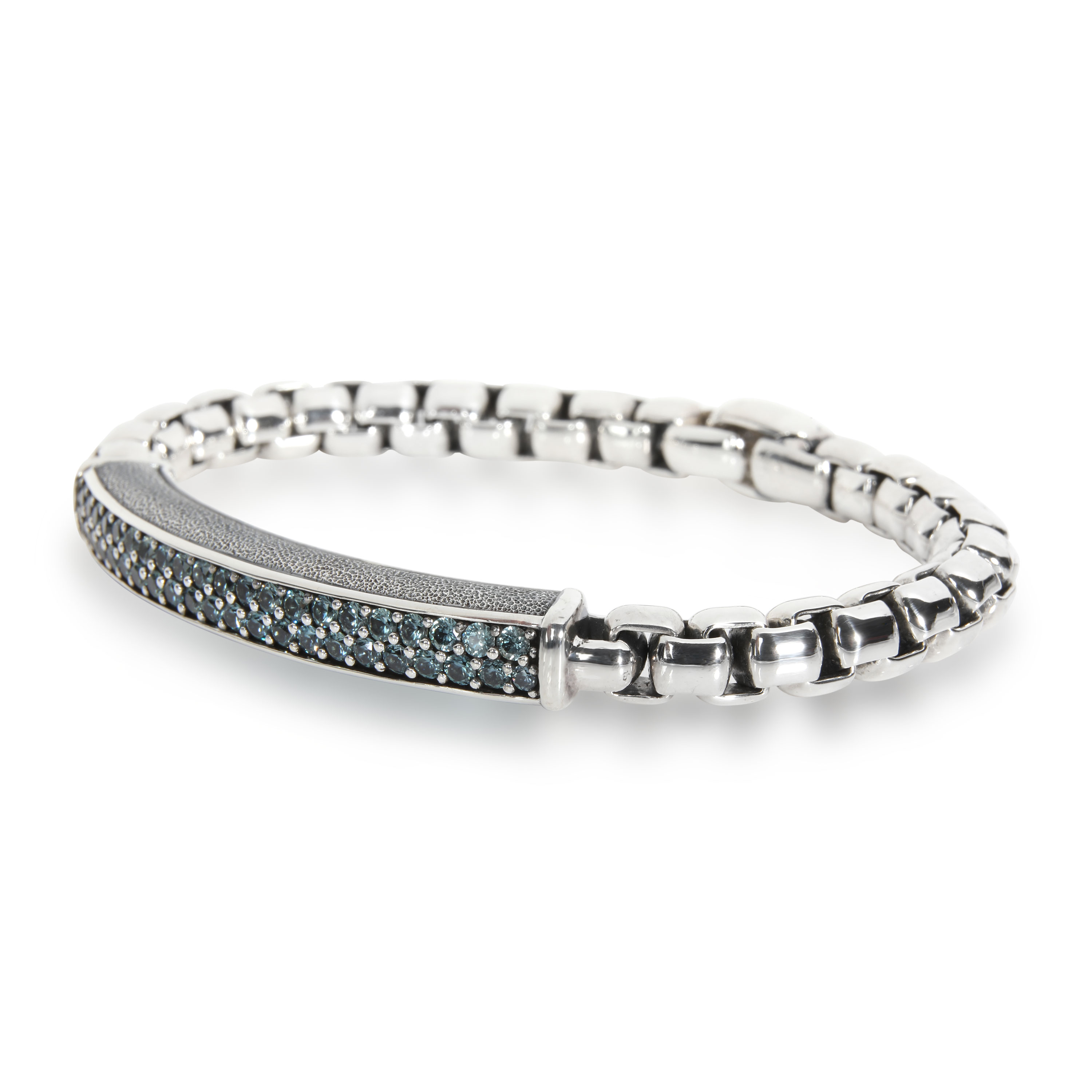 David Yurman Streamline Sapphire Bracelet in Sterling Silver | eBay