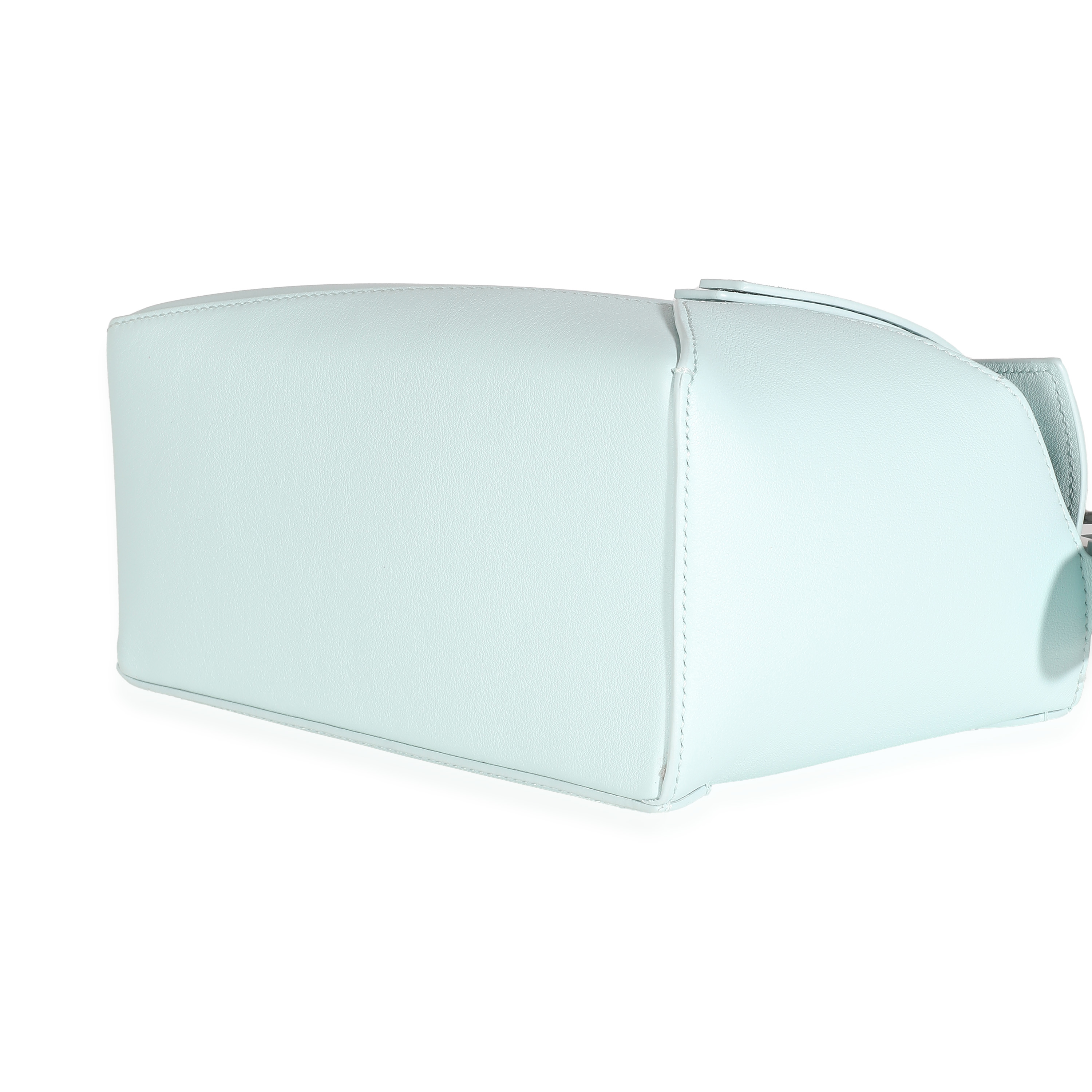 トートバッグ LOEWE Pastel Light Blue Leather Small Puzzle Handbag LOEWE Calfskin Small Puzzle Bag Light Blue 1349207