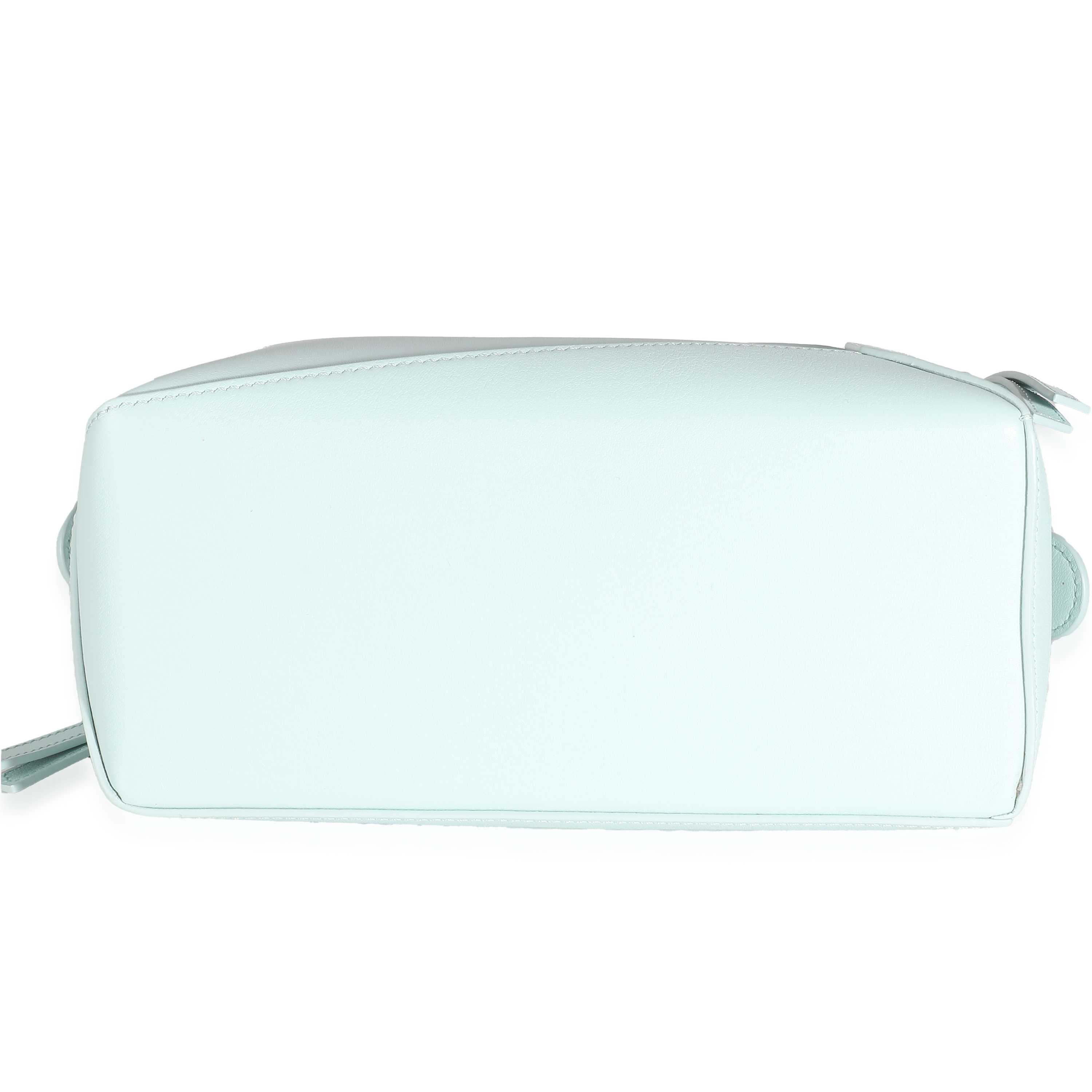 Loewe Light Blue Grained Calfskin Small Puzzle Edge Bag | eBay