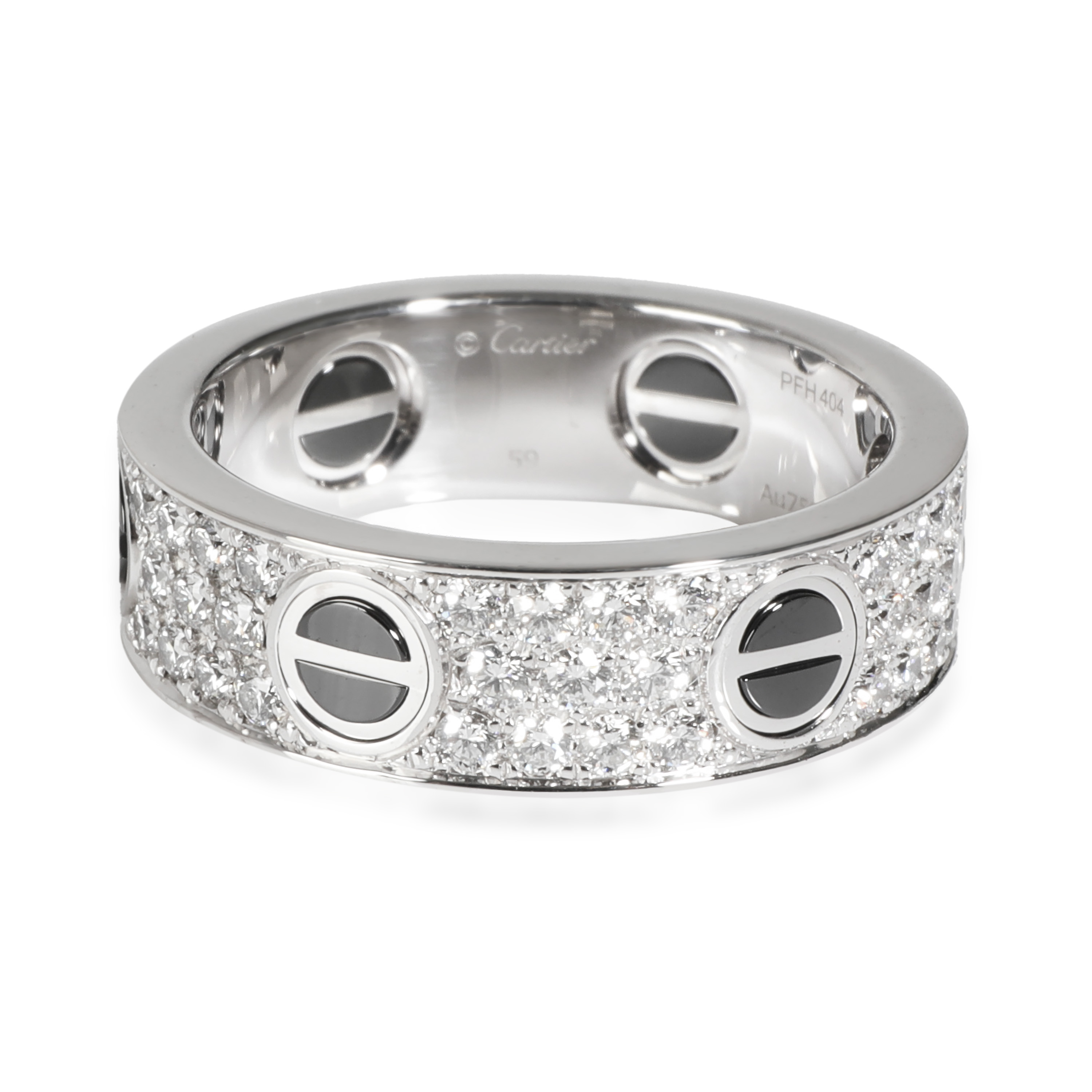 Cartier LOVE RING 美品　7号 Authentic Cartier Love Ring #260-007-607-3472 | eBay