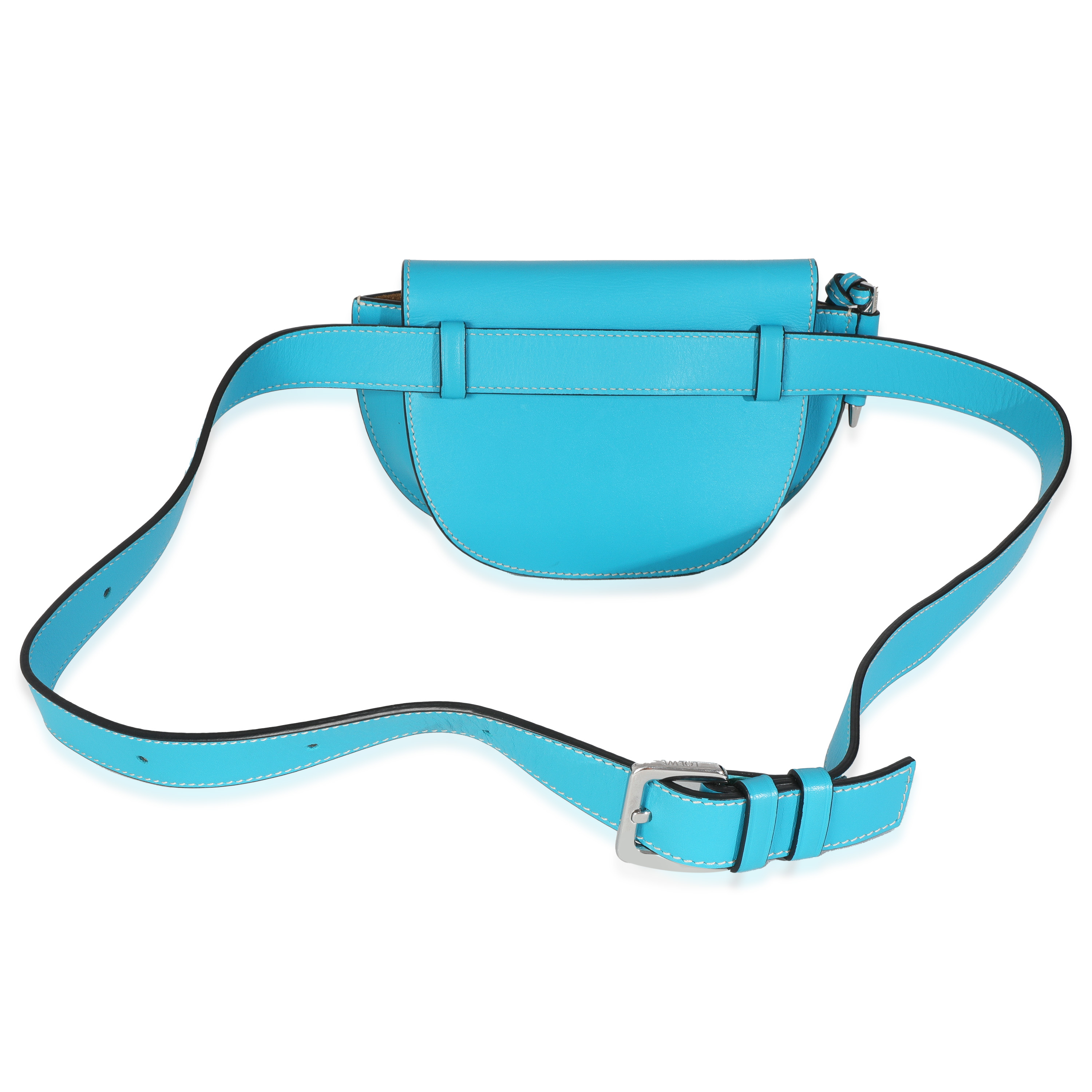 Loewe Blue Calfskin Mini Gate Belt Bag