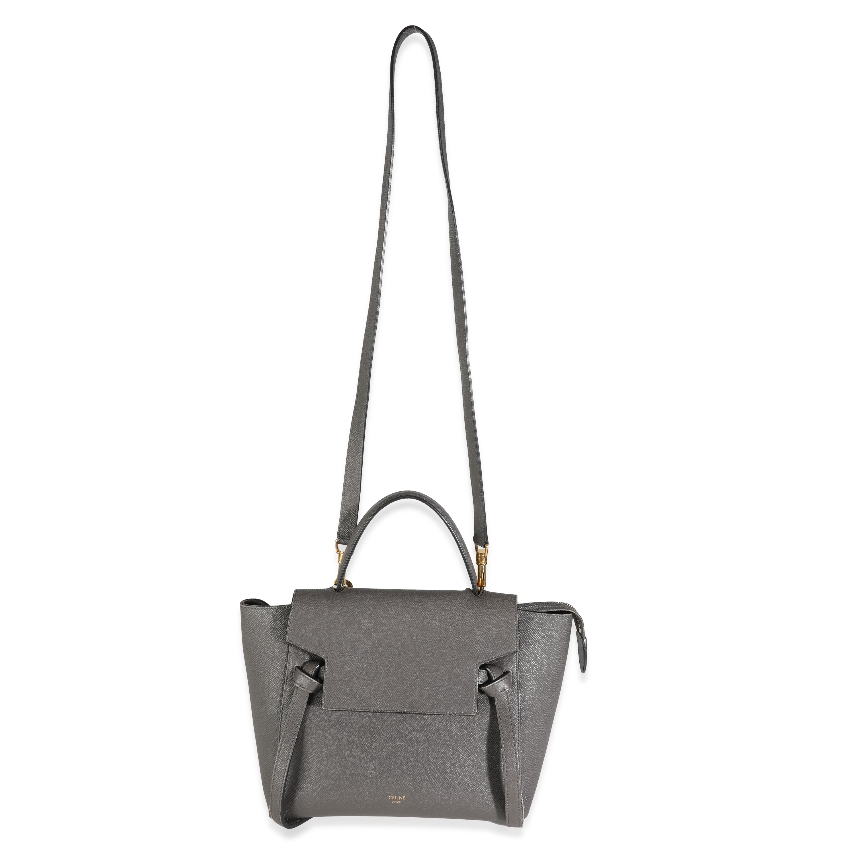 数量限定！EXPRESS便可★CELINE マイクロ Belt bag IN Grained Celine Mini Belt Bag