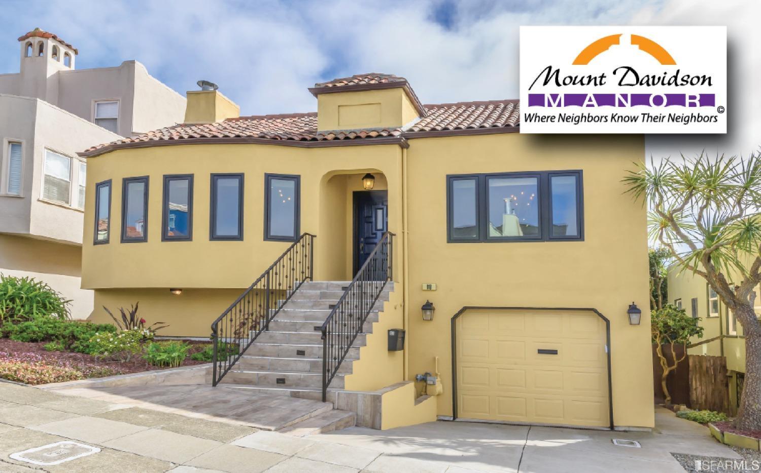 Mount Davidson Manor Homes & Condos for Sale in SF