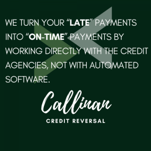 Credit reversal Credit repair