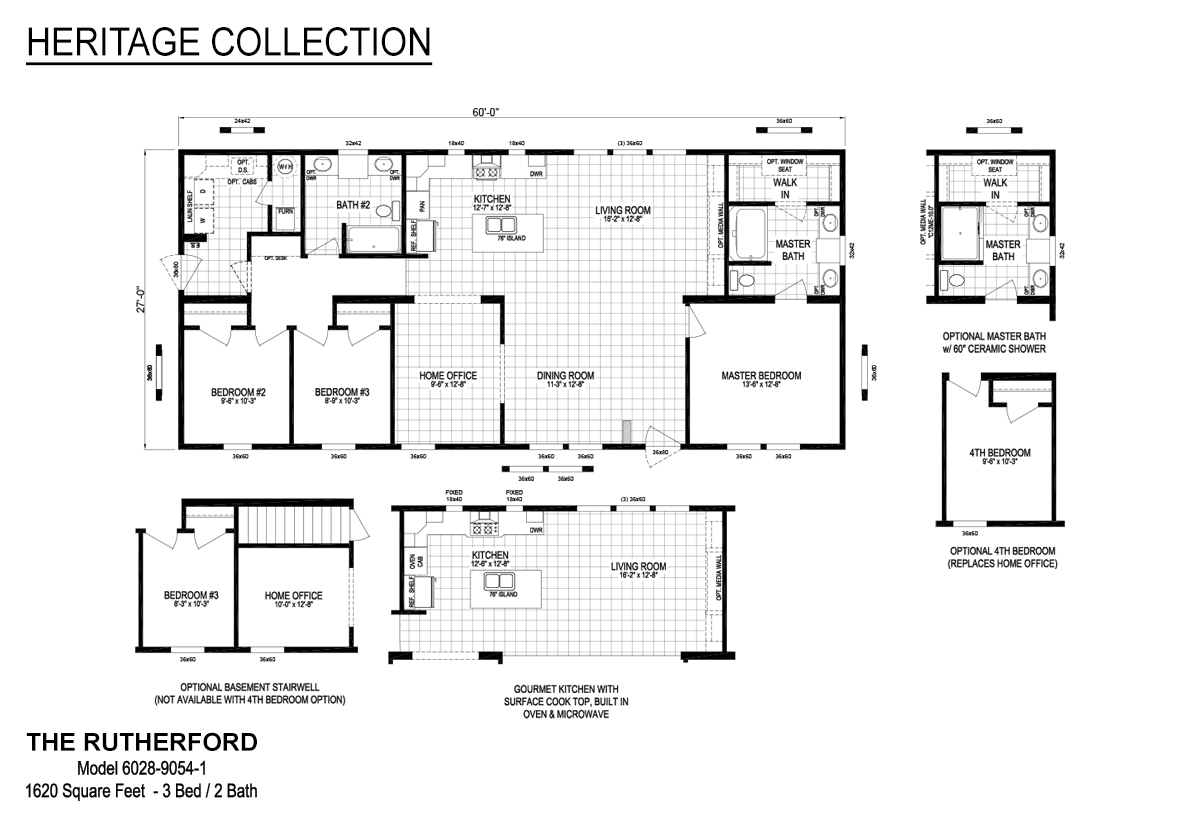 manufacturedmodular heritage collection the rutherford built by crest homes 3 beds - Clayton Homes Floor Plans 3 Bedrooms 28 Quot Width 44length manufacturedmodular heritage collection the rutherford built by crest homes 3 beds - Clayton Homes Floor Plans 3 Bedrooms 28 Quot Width 44length