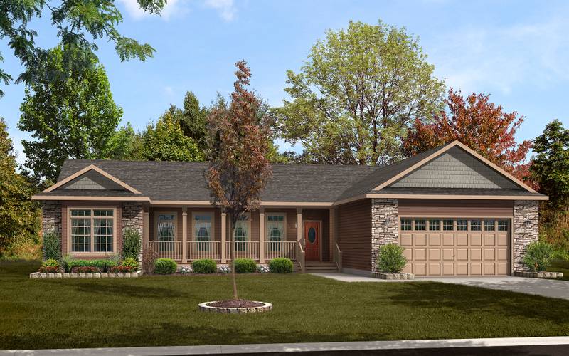 Genesis Modular / The Hampton by Redman Homes Topeka