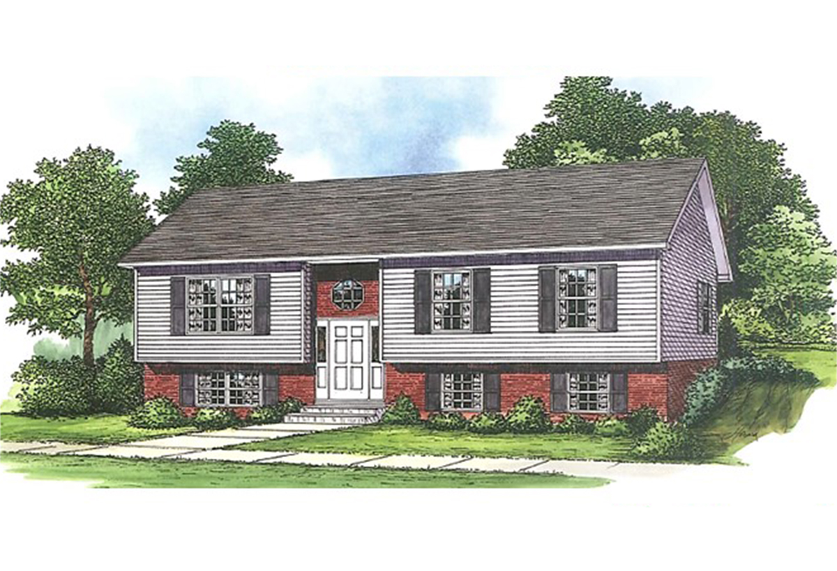 Raised Ranch The Monroe I by Signature Building Systems