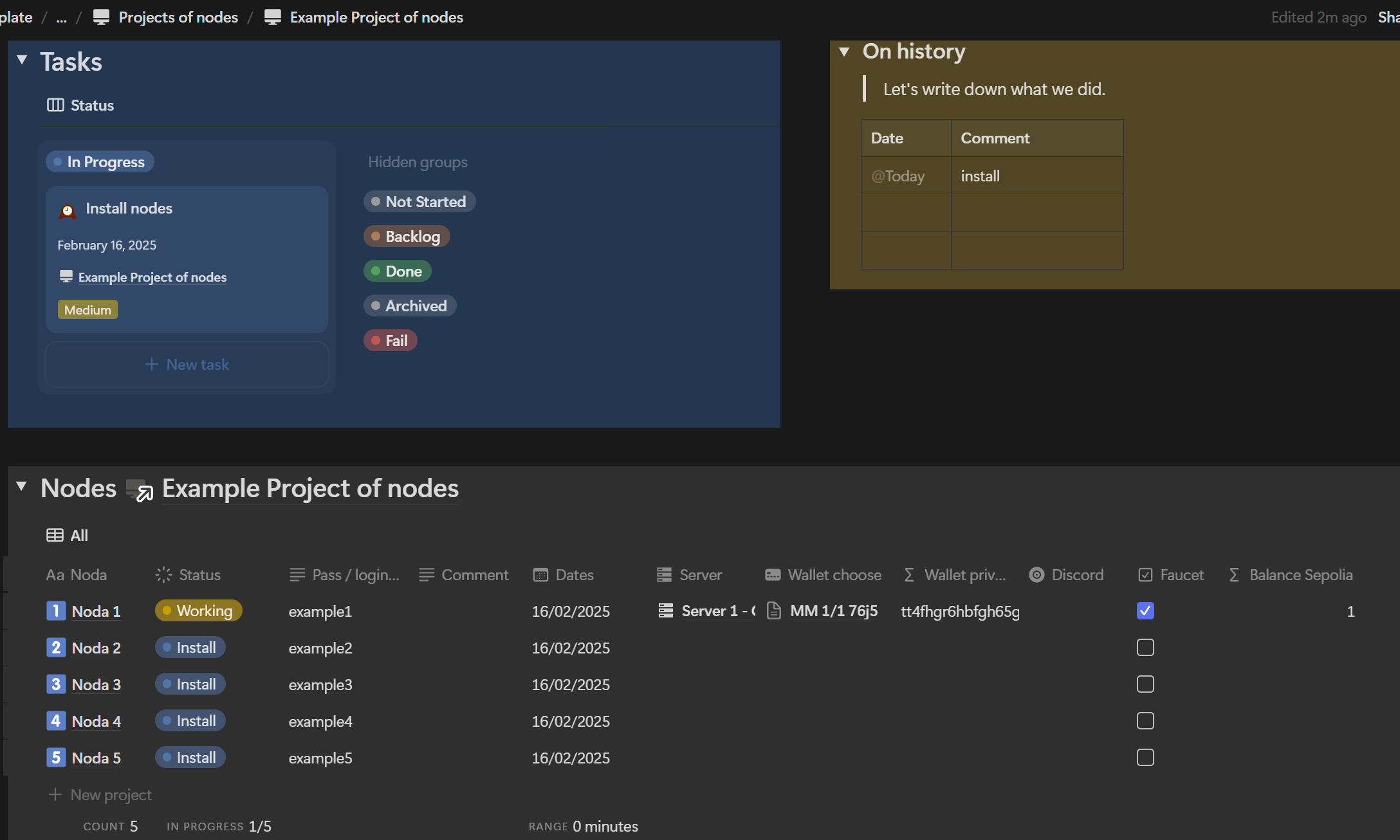 Crypto Hub Template | Notion Marketplace