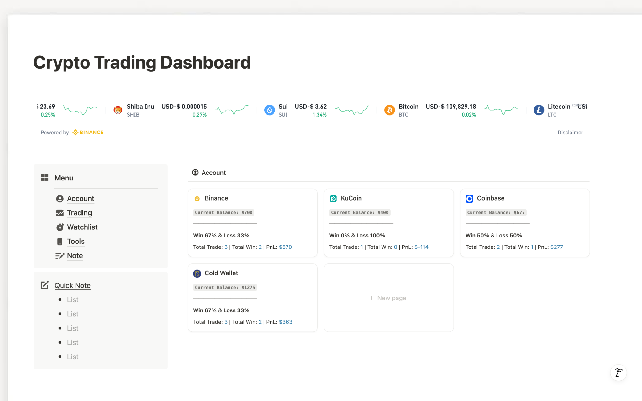 Crypto Tax Reports Template | Notion Marketplace