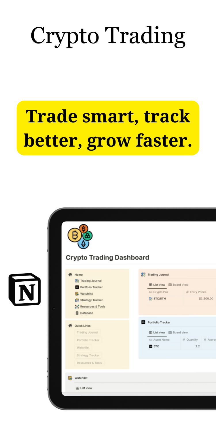 Crypto Portfolio Tracker Template by Brujitales by Sandra Lucia | Notion  Marketplace