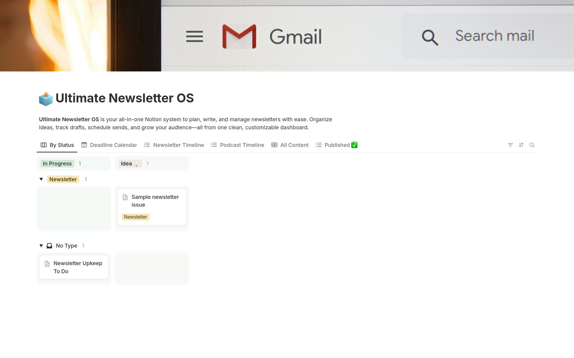 Ultimate Newsletter OS のプレビュー
