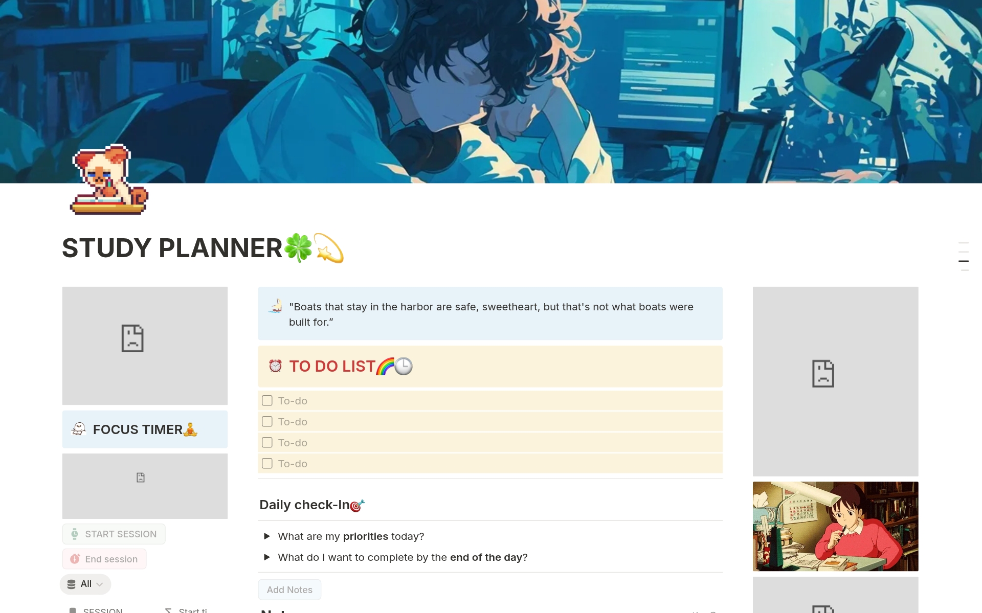 Study Planner For Students のプレビュー