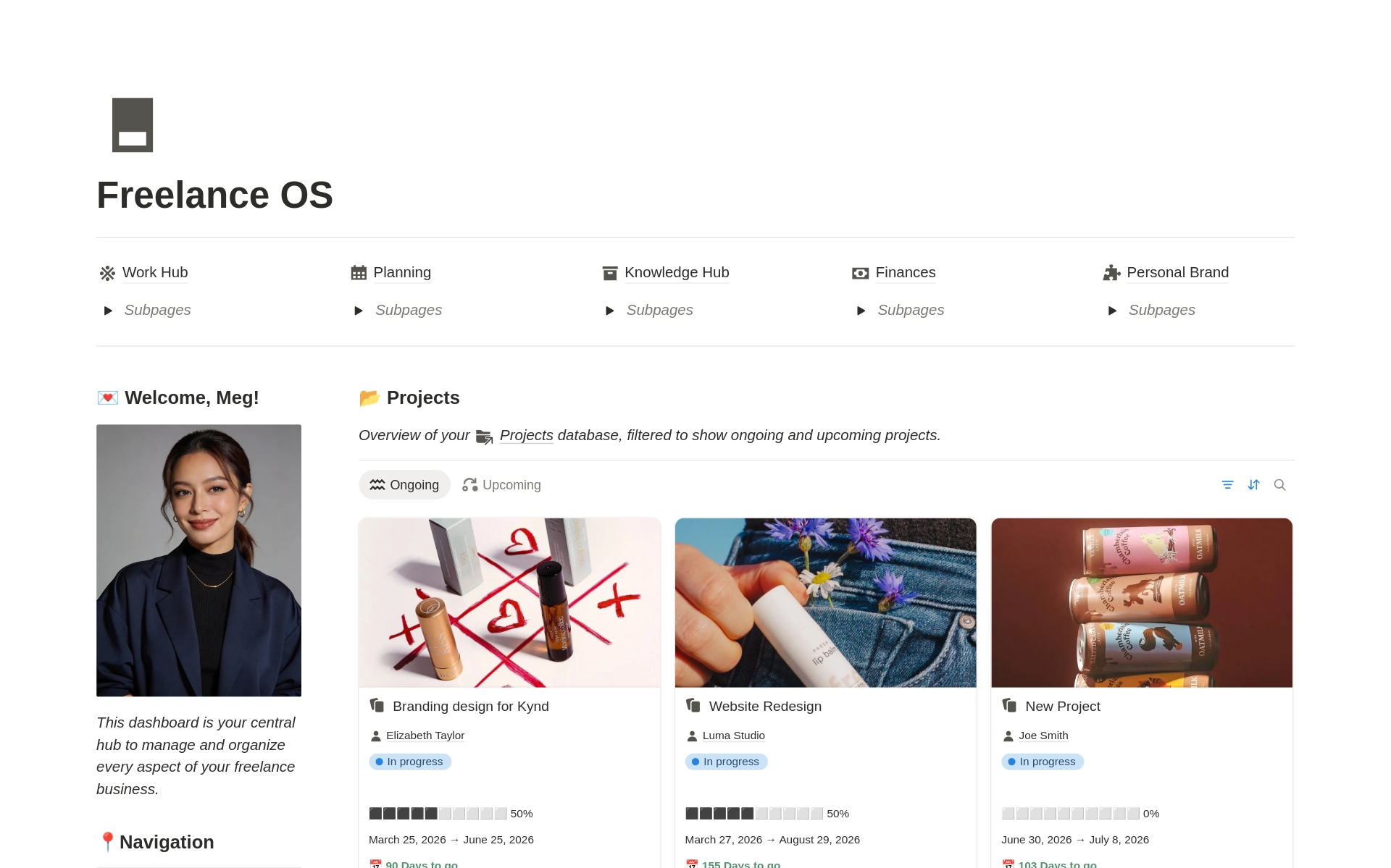 Freelance Business のプレビュー