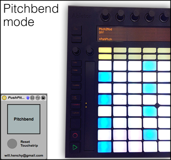 Pitchbend mode
