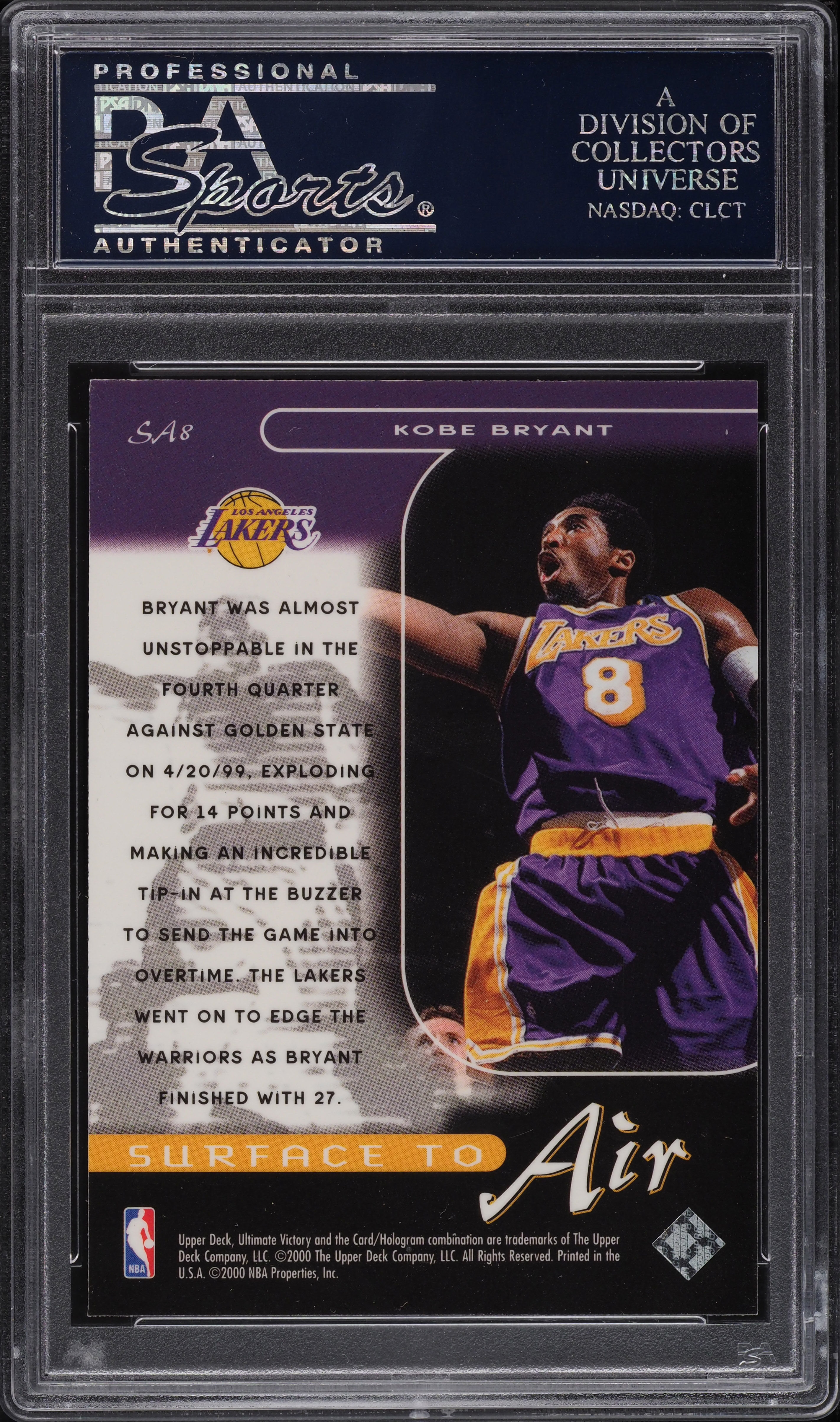 Ultimate Victory Kobe Bryant SurfaceToAir