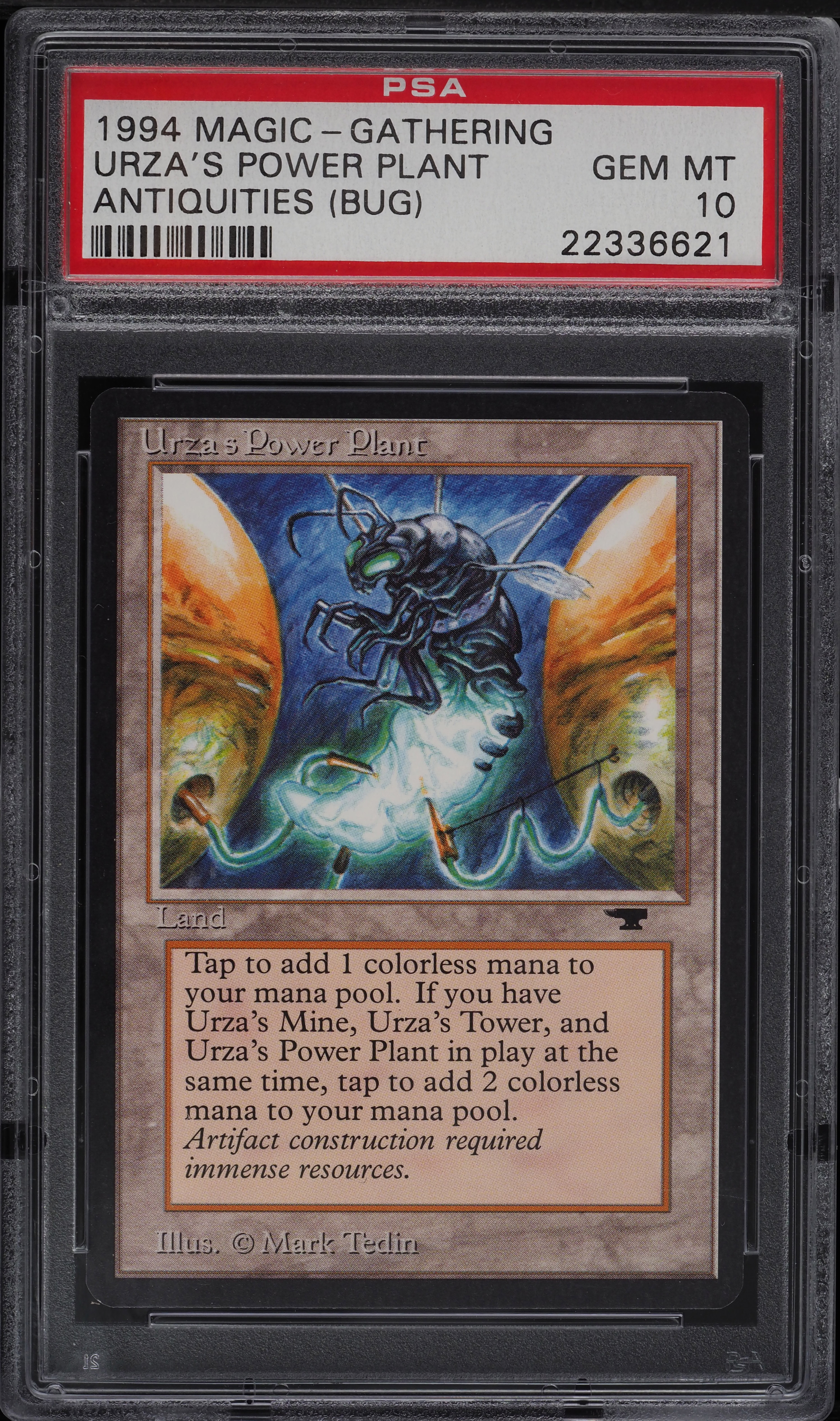 Carta Magic: The Gathering - Urza's Power Plant (Antiquities, Rara Común)