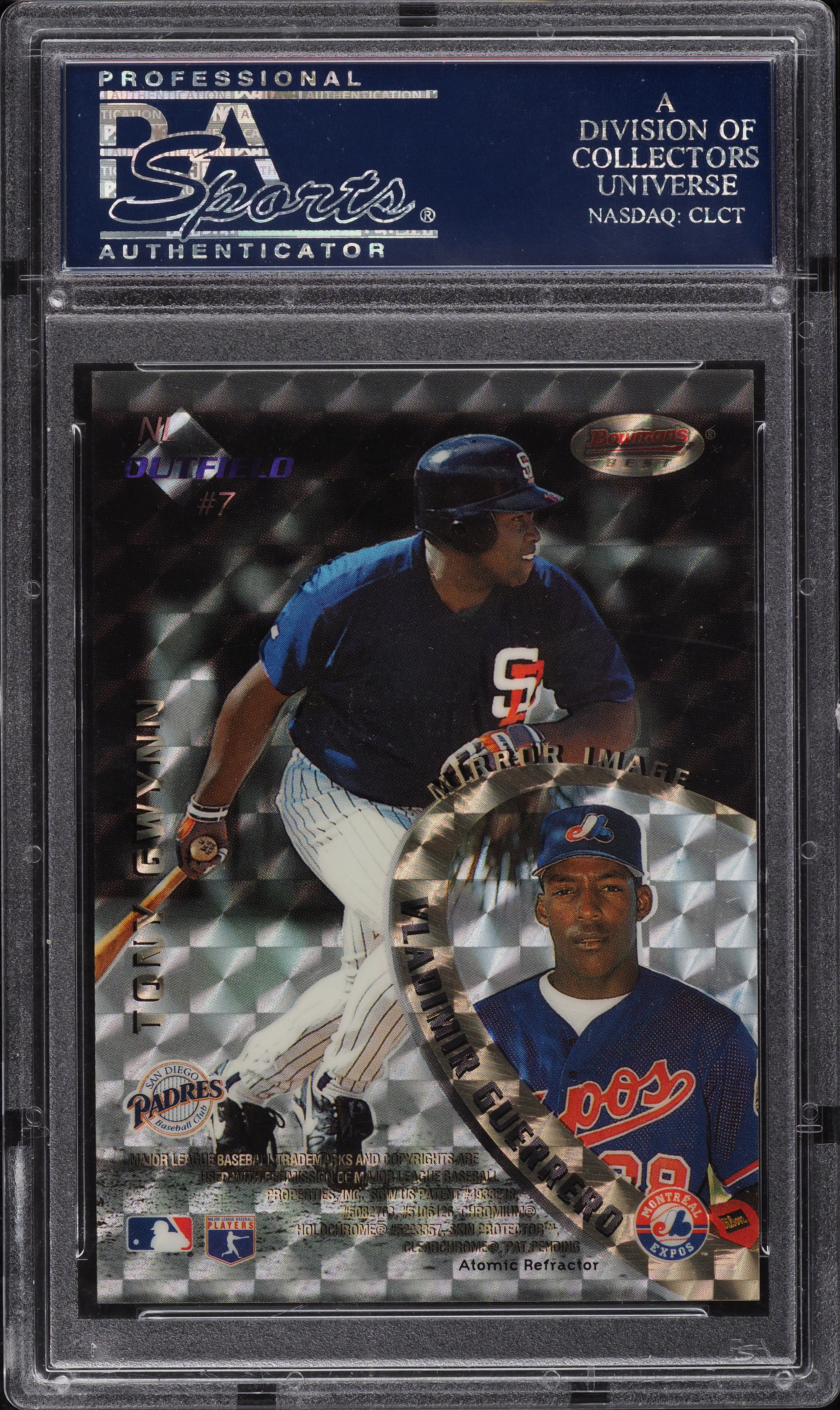 1996 Bowman's Best Mirror Image Atomic Refractor Ken Griffey Jr